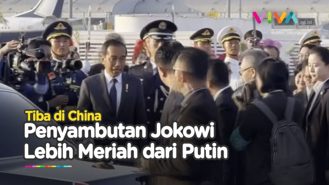 Ketimpangan Saat Penyambutan China Terhadap Jokowi dan Putin