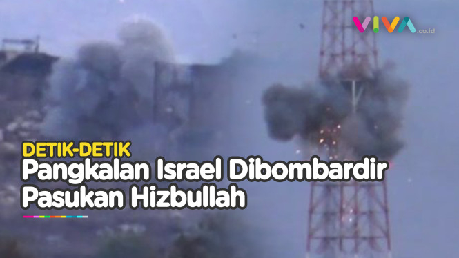 Hizbullah Murka! Pangkalan Zionis Dibombardir