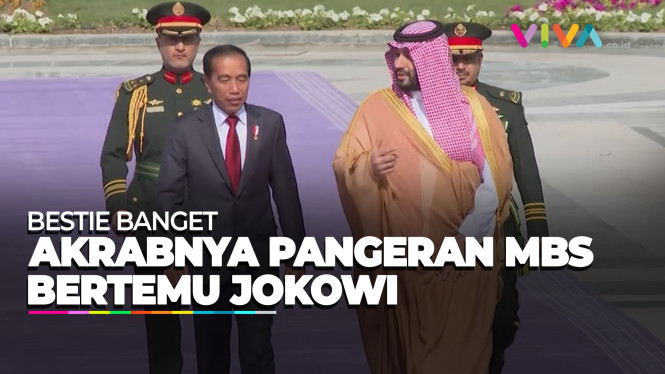 Pangeran MBS Sambut Jokowi, Sah Perkuat Kerja Sama 2 Negara