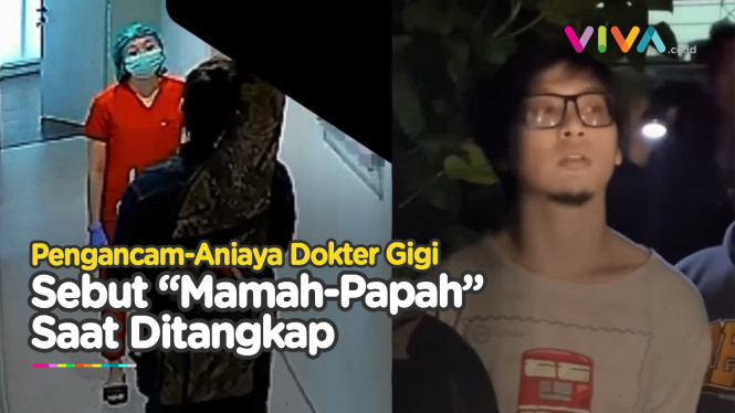 Aksi Polisi 'Dobrak' Rumah Pengancam Dokter Gigi di Bandung
