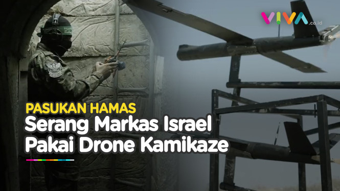 Hamas Rilis Video Drone Kamikaze Bantai 'Sarang' Israel