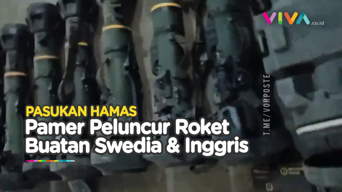 Senjata Modern Hamas Ternyata Juga Dipakai Ukraina Perang