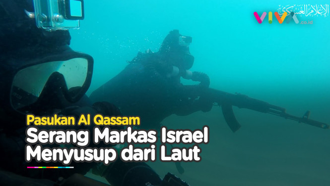 Pasukan Laut Al Qassam Serang Pangkalan Militer Israel