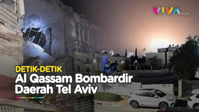 Serangan Al Qassam Tembus Selatan Tel Aviv, Gedung Rontok