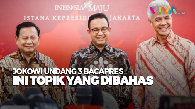 3 Bacapres Bagikan Cerita di Balik Makan Bareng Jokowi