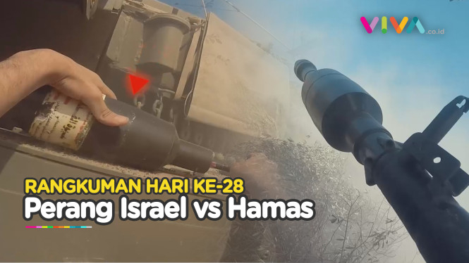 Perang Hari Ke-28! Al-Qassam Hancurkan Ranpur Israel