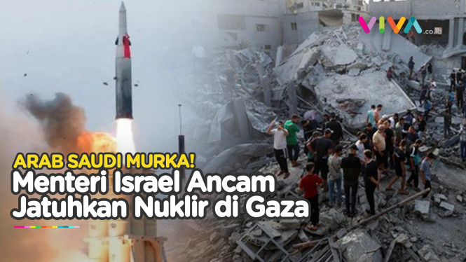 Arab Saudi Marah Besar, Gaza Diancam Nuklir Israel!