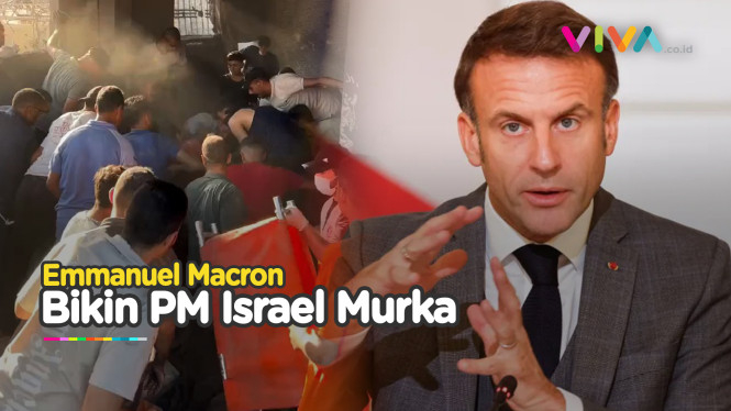 Dukungan 'Berbelok', Macron Kecam Militer Zionis Israel