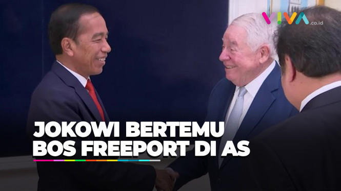 Jokowi Bertemu Bos Freeport di AS, Membahas Soal..