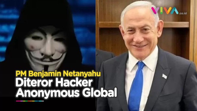 Hacker Anonymous Global Turun Gunung Ancam Israel