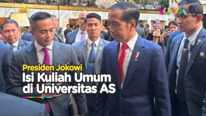 Jokowi Mengisi Kuliah Umum di Stanford University