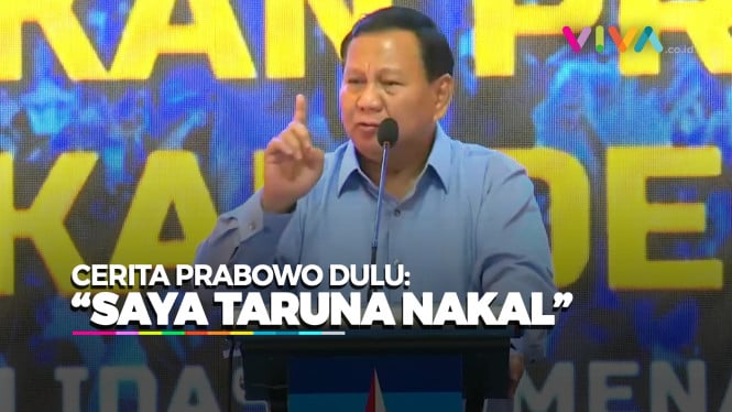 Prabowo di Taruna: "Setiap Ada Yang Dihukum, Pasti Ada Saya"