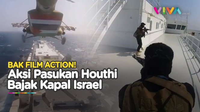 AKSI Houthi Bajak Kapal Israel: Kematian Bagi AS-Israel!