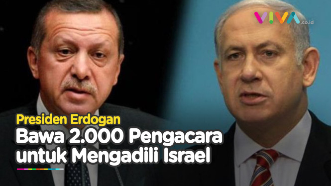 Erdogan Seret Israel ke Pengadilan Internasional