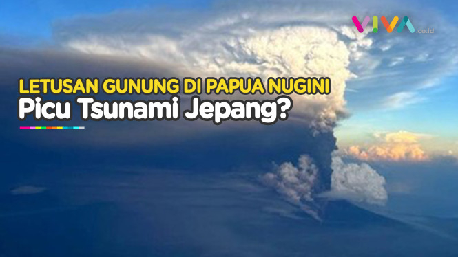 Letusan Gunung Ulawun, Muntahkan Asap Vulkanik 15 Ribu Meter
