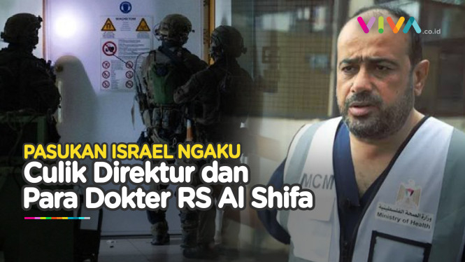 Tujuan Israel Sandera Direktur dan Petugas Medis RS Al Shifa