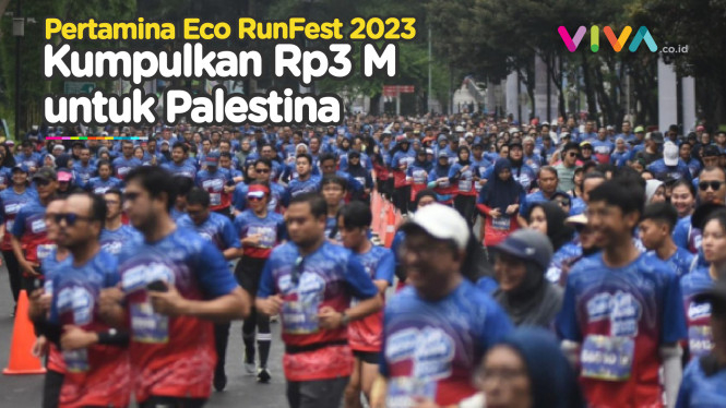 Pertamina Eco RunFest 2023 Kumpulkan Donasi Rp3 M