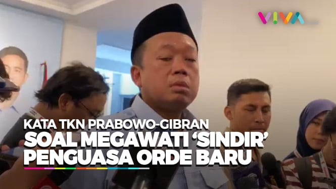 TKN Prabowo-Gibran Tanggapi Pernyataan Megawati soal Orba