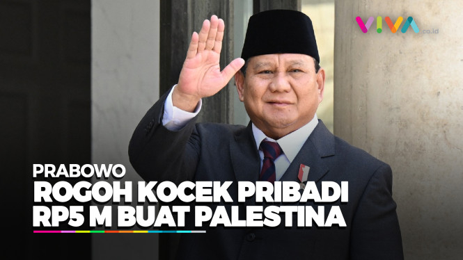 Teriris Melihat Korban, Prabowo Sumbang Rp5 M ke Palestina