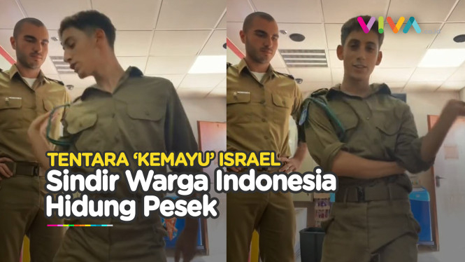 Tentara Israel Bergaya Gemulai Ejek-ejek Warganet Indonesia