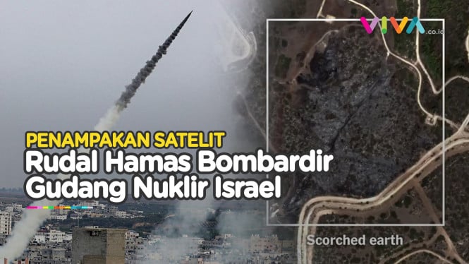 Roket Hamas Hantam Pangkalan Nuklir Israel