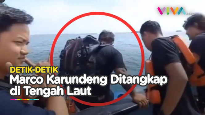 DETIK-DETIK Video Penangkapan Marco Karundeng