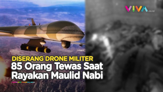 Perayaan Maulid Nabi 'Berdarah', Drone Militer Salah Sasaran