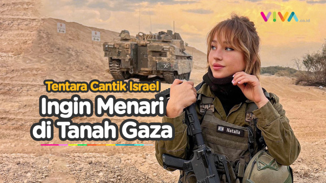 Gaya Songong Tentara Cantik Israel, Mau Menari di Tanah Gaza