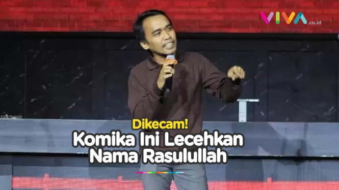 Geger Komika Asal Lampung Lecehkan Nama Nabi Muhammad SAW