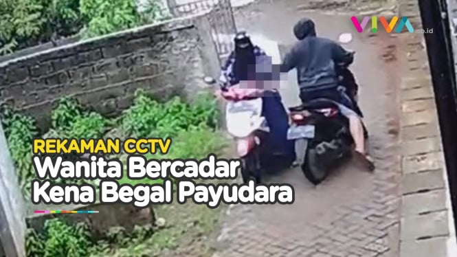 GEGER! Begal Payudara Terhadap Wanita Bercadar di Ciputat