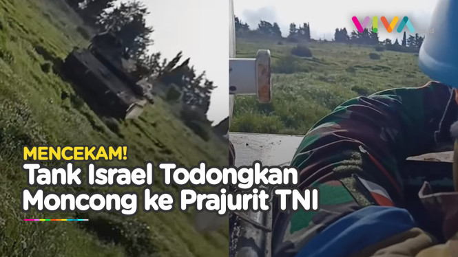 Tank Israel Todongkan Moncong Meriam ke Arah TNI