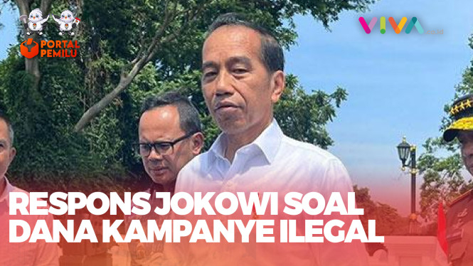 Kata Jokowi Soal Transaksi Janggal Pemilu Capai Triliunan