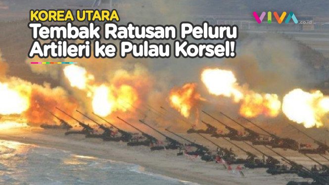 Pulau di Korsel Diserang Ratusan Peluru Artileri Korut