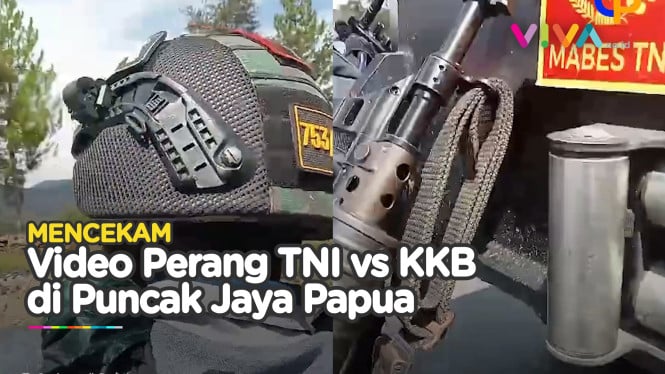 Satu Prajurit Gugur, KKB vs TNI Baku Tembak di Puncak Jaya