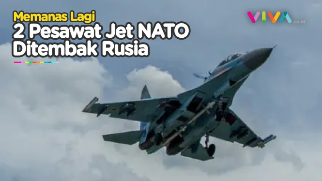 Rusia Tembak Jatuh Dua Pesawat Tempur NATO