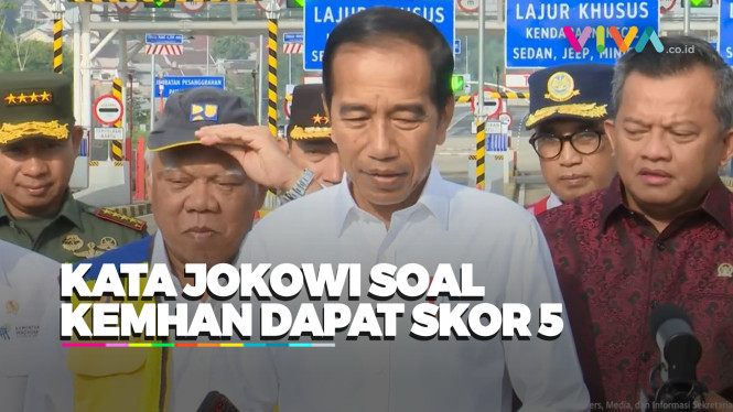Jawaban Jokowi Soal Nilai Lima Ganjar Buat Kinerja Kemhan
