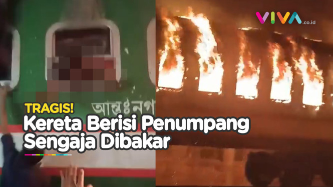 Manusia Terbakar di Dalam Kereta Buntut 'Teror' Politik