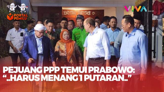 Pejuang PPP Bertemu Prabowo, Bahas Strategi Menang 1 Putaran