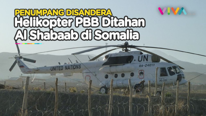 Kelompok Al Shabaab Teror Helikopter PBB Penumpang Disandera