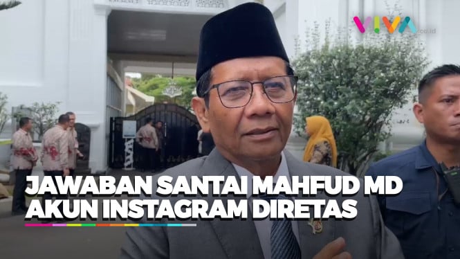 Akun Instagram Diretas, Mahfud MD: Tak Ada Muatan Politis