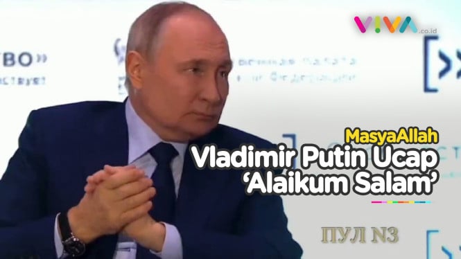 VIDEO Vladimir Putin Jawab Salam: ‘Alaikum Salam’