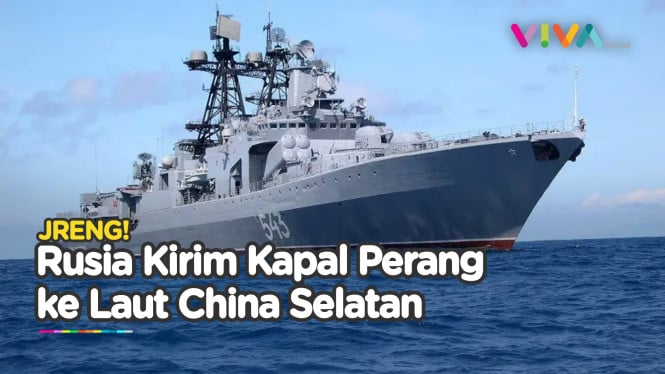 Kapal Perang Rusia Merapat ke Perairan Asia, Mau Ngapain?