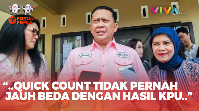 Kata Bamsoet Soal Hasil Quick Count Prabowo Unggul