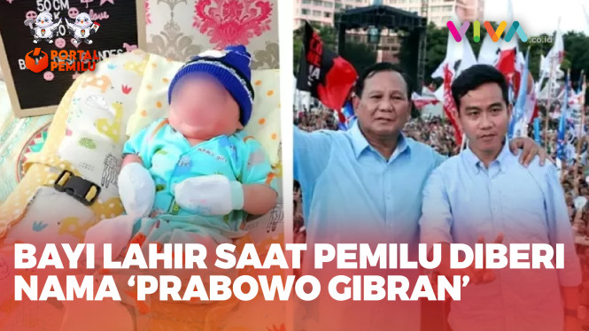 Lahirnya Bayi Bernama 'M. Prabowo Gibran' Saat Pemilu 2024
