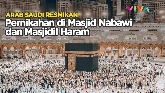 Arab Saudi Resmikan Nikah di Masjidil Haram & Masjid Nabawi