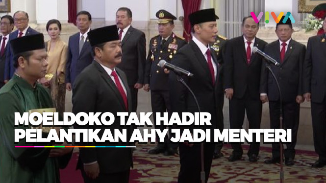 Moeldoko Tak Hadiri Pelantikan AHY Jadi Menteri di Istana