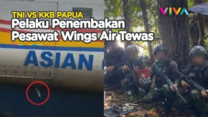 Baku Tembak TNI vs KKB, Pelaku Penembakan Wings Air Tewas