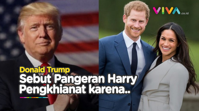 Donald Trump Tak Ingin Pangeran Harry Jadi Presiden