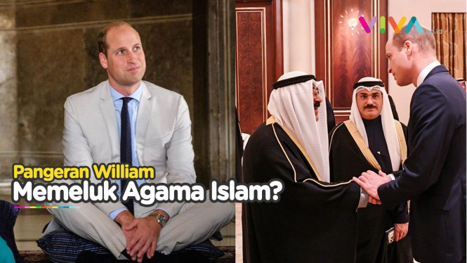 Pangeran William Diisukan Masuk Islam, Ini Respons Istana