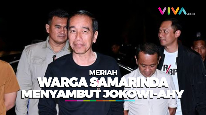 AHY Dampingi Jokowi ke Kota Samarinda, Ada Apa??